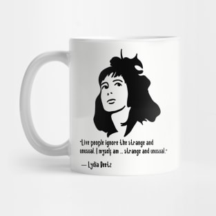 Lydia Deetz - Strange and Unusual Mug